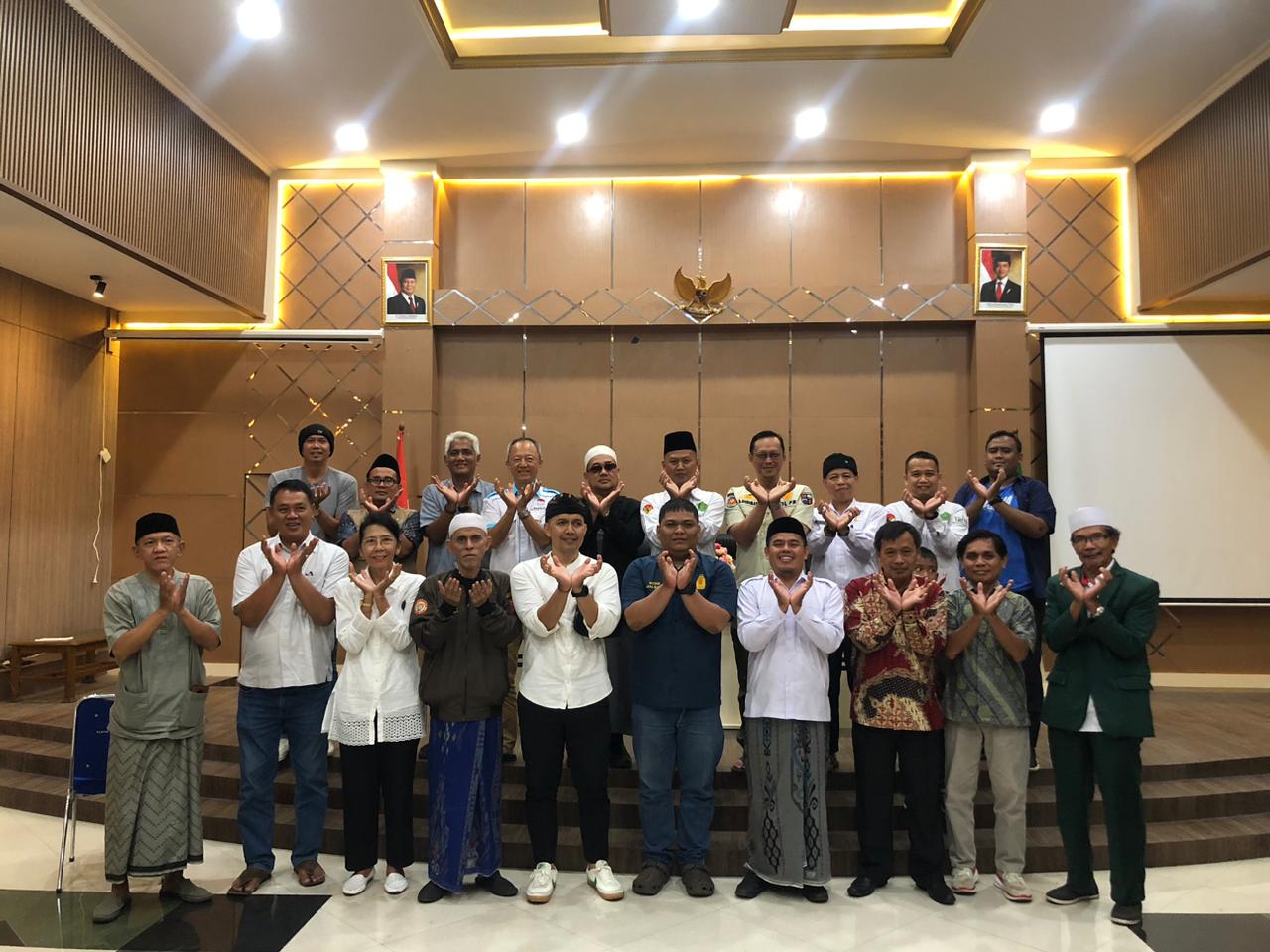 Rapat perisiapan pelaksanaan Bhakti Lintas Agama.
