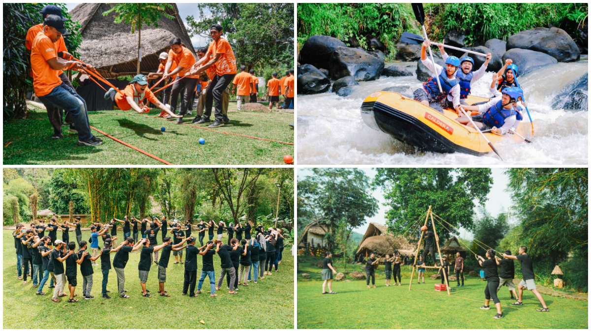 Beragam aktivitas seru di Caldera Advanture.