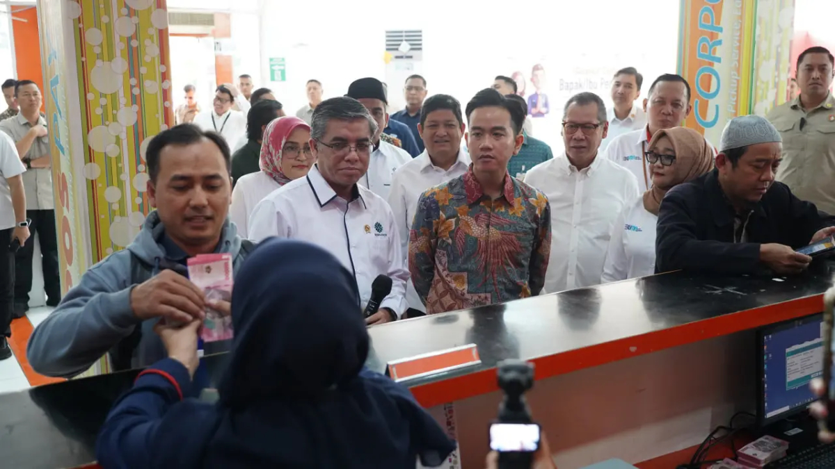 Ilustrasi penyaluran bansos