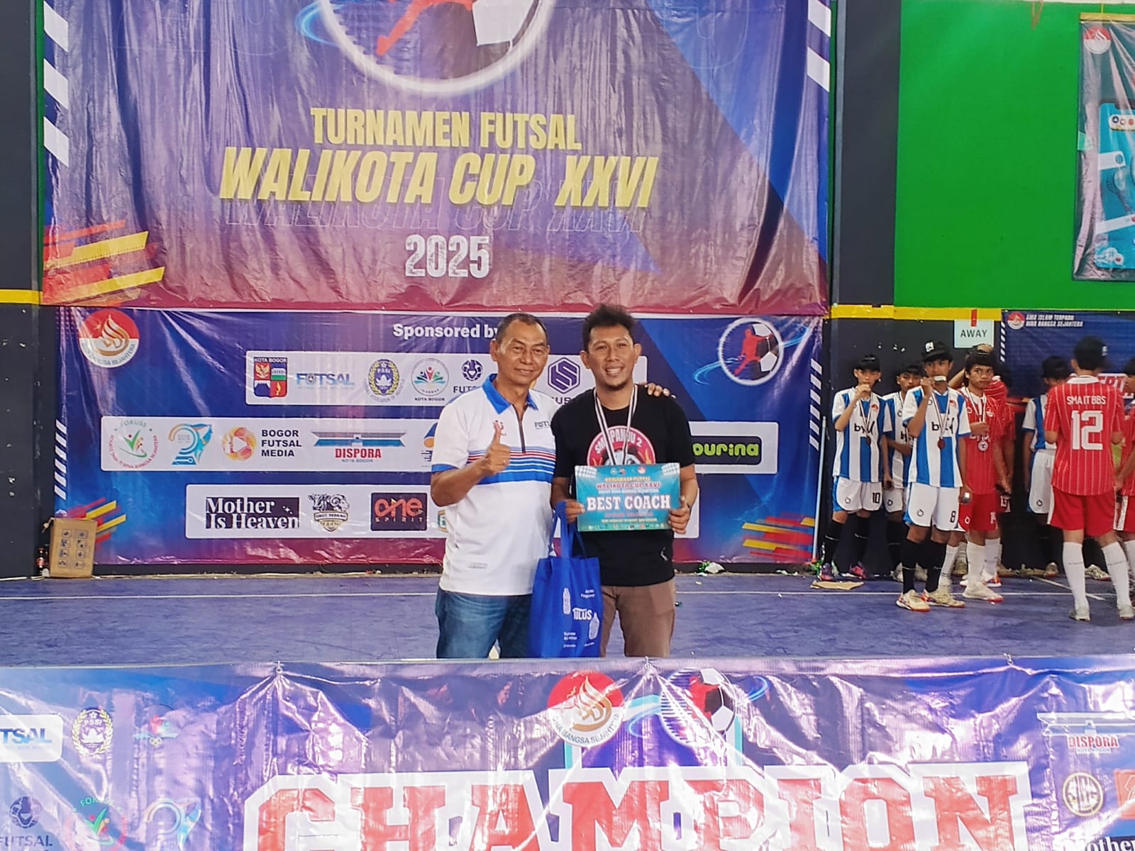 Turnamen Futsal Walikota Cup XXVI 2025 resmi berakhir setelah seluruh rangkaian pertandingan final digelar di SMAIT Bina Bangsa Sejahtera (BBS).