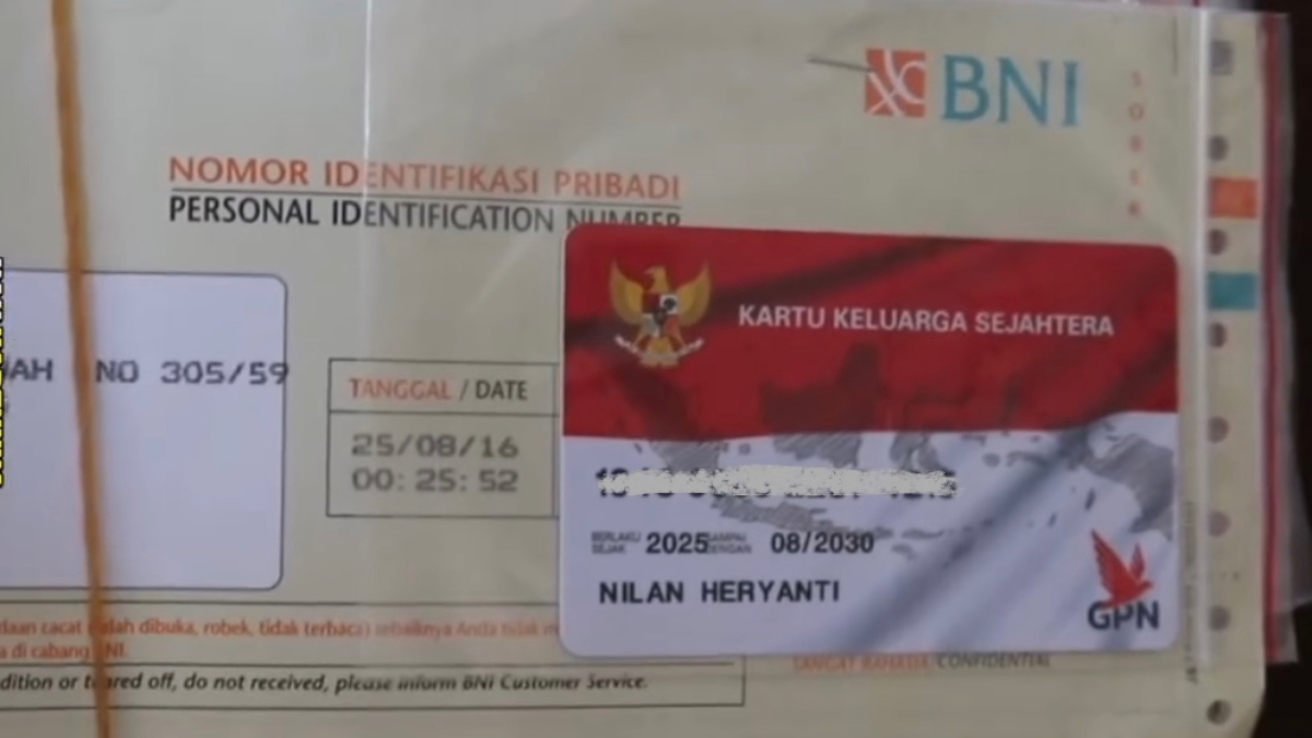 Ilustrasi. KKS KPM bansos PKH BPNT