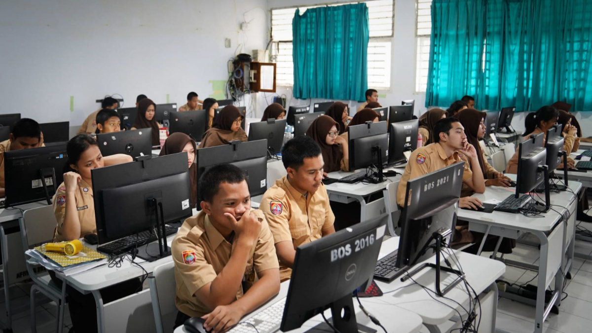 Ilustrasi pelaksanaan TKA SMA