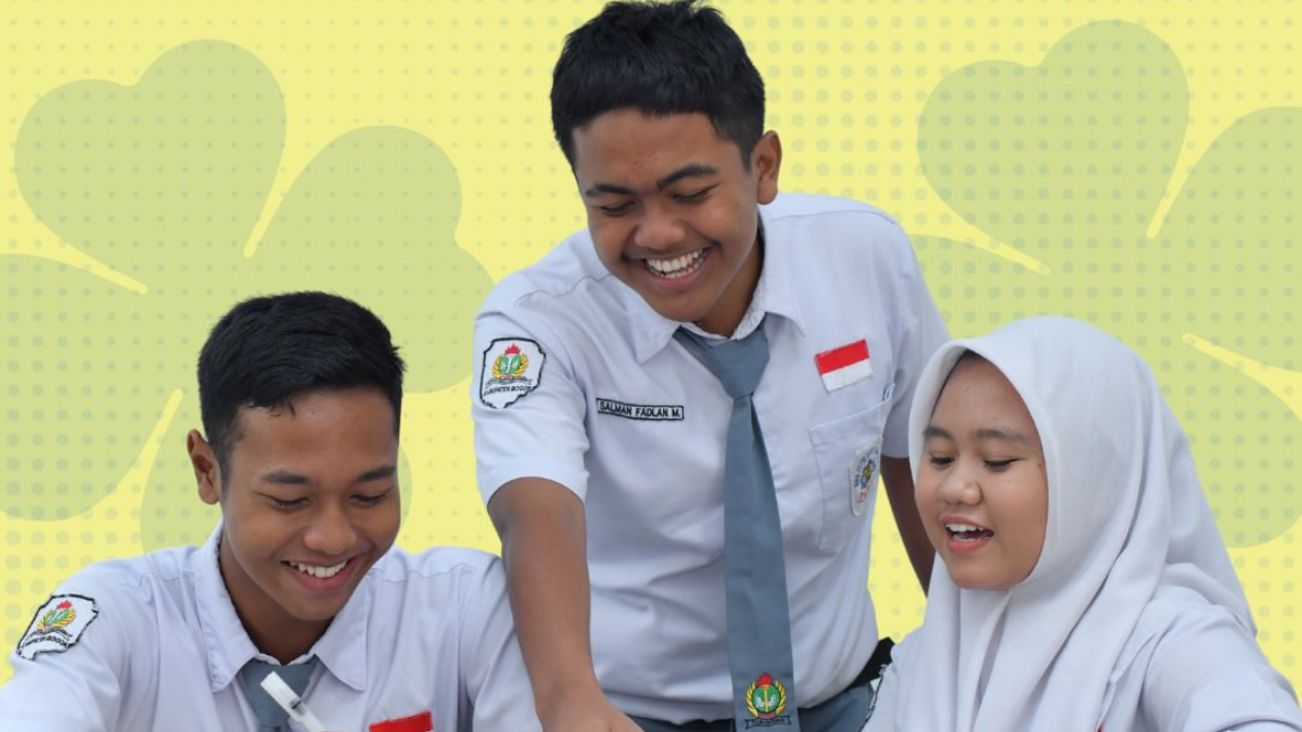 Ilustrasi siswa SMA.