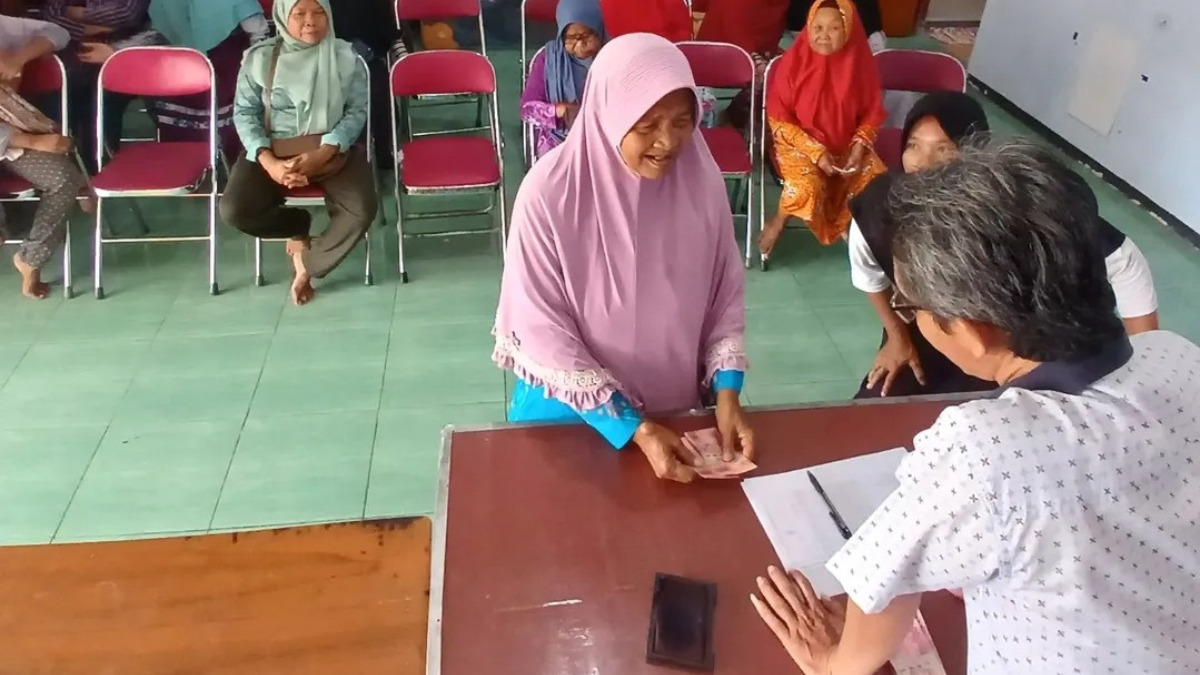 Ilustrasi pencairan bansos BPNT Rp600 Ribu