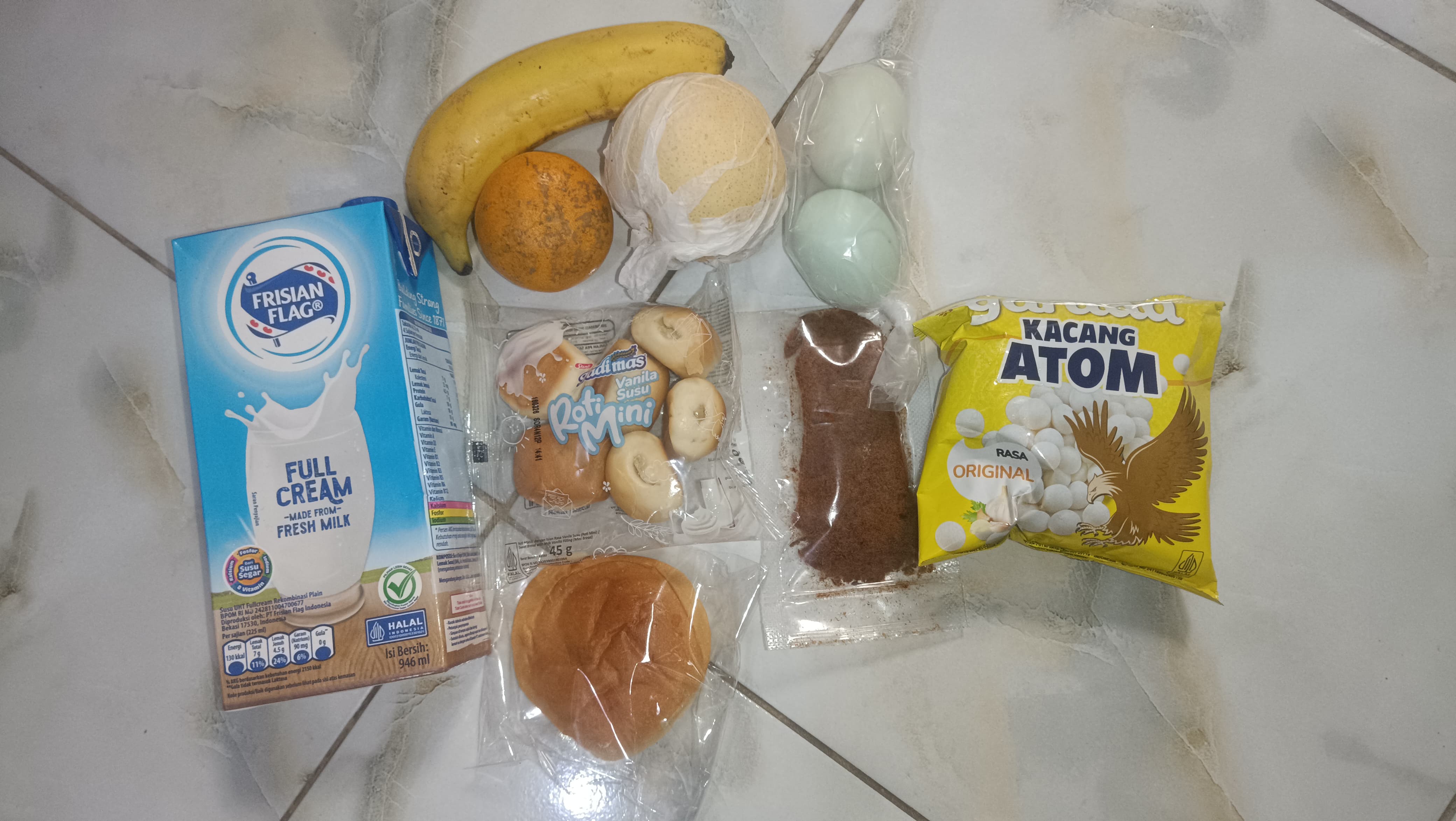 Penampakan menu MBG yang diberikan ke siswa saat libur Nataru.
