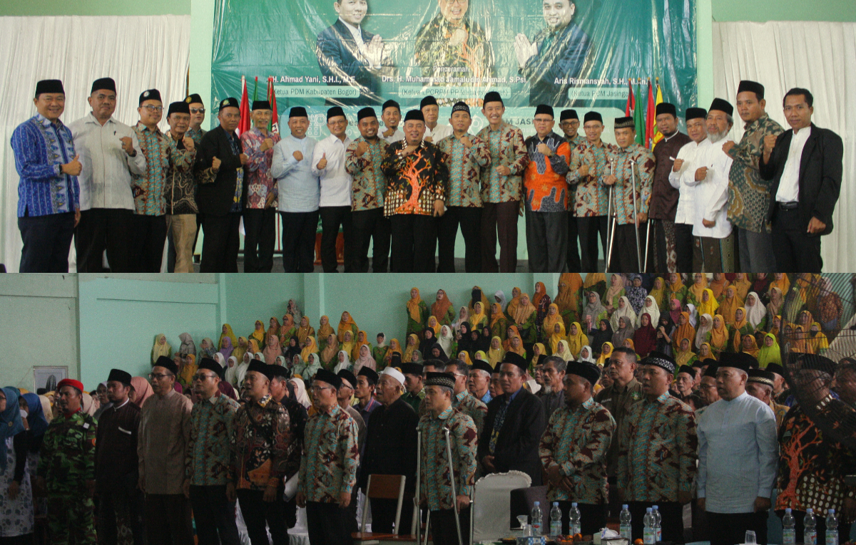 Pengajian Muhammadiyah Kabupaten di Gedung Olahraga Masyarakat (GOM) Jasinga, Kamis (25/12/2025).