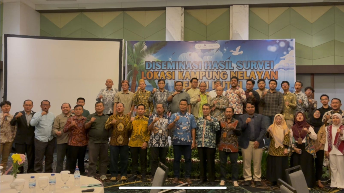 IPB University bersama KKP melakukan Diseminasi Hasil Survei Lokasi KNMP di IPB International Convention Center (IICC), Kota Bogor, Sabtu, 27 Desember 2025.
