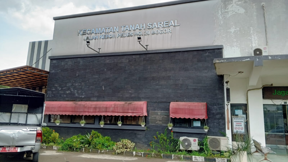 Kantor kecamatan Tanah Sareal akan digunakan untuk kantor Satpol PP Kota Bogor.