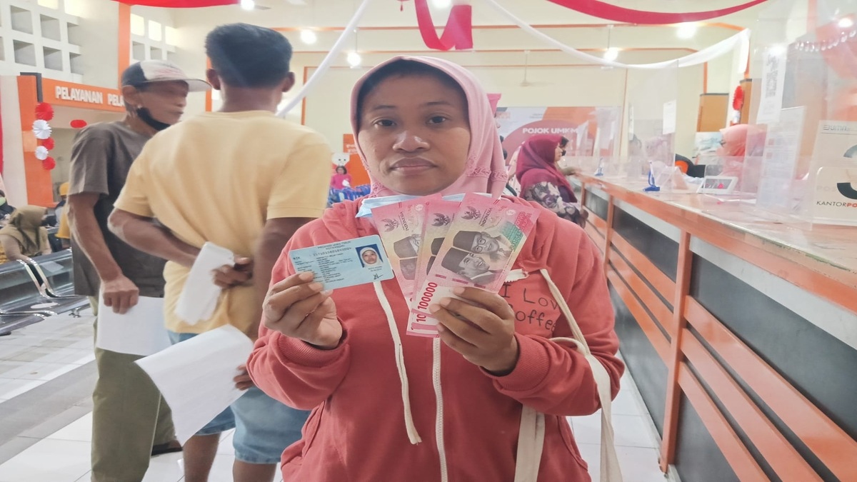 KPM menerima bansos PKH BPNT