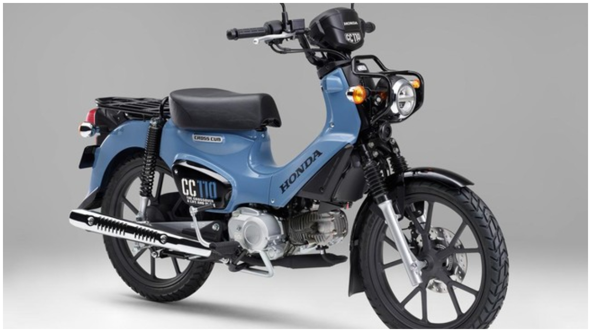 Tampilan Honda Cross Cub 110 yang resmi meluncur