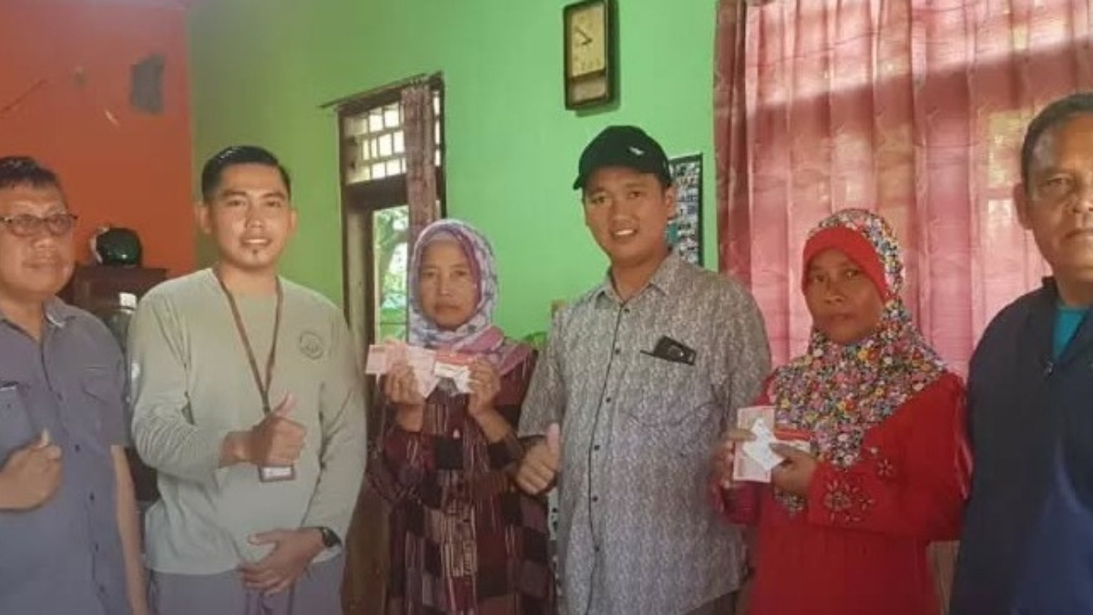 Ilustrasi penyaluran bansos Rp600 Ribu