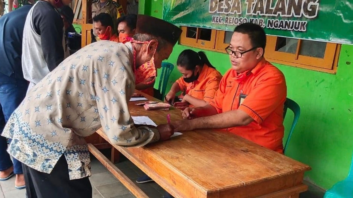 Ilustrasi Penyaluran Bansos