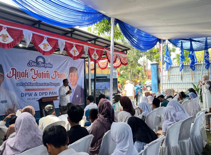 DPD PAN Kota Bogor ikut ambil bagian dalam doa bersama ribuan anak yatim piatu.