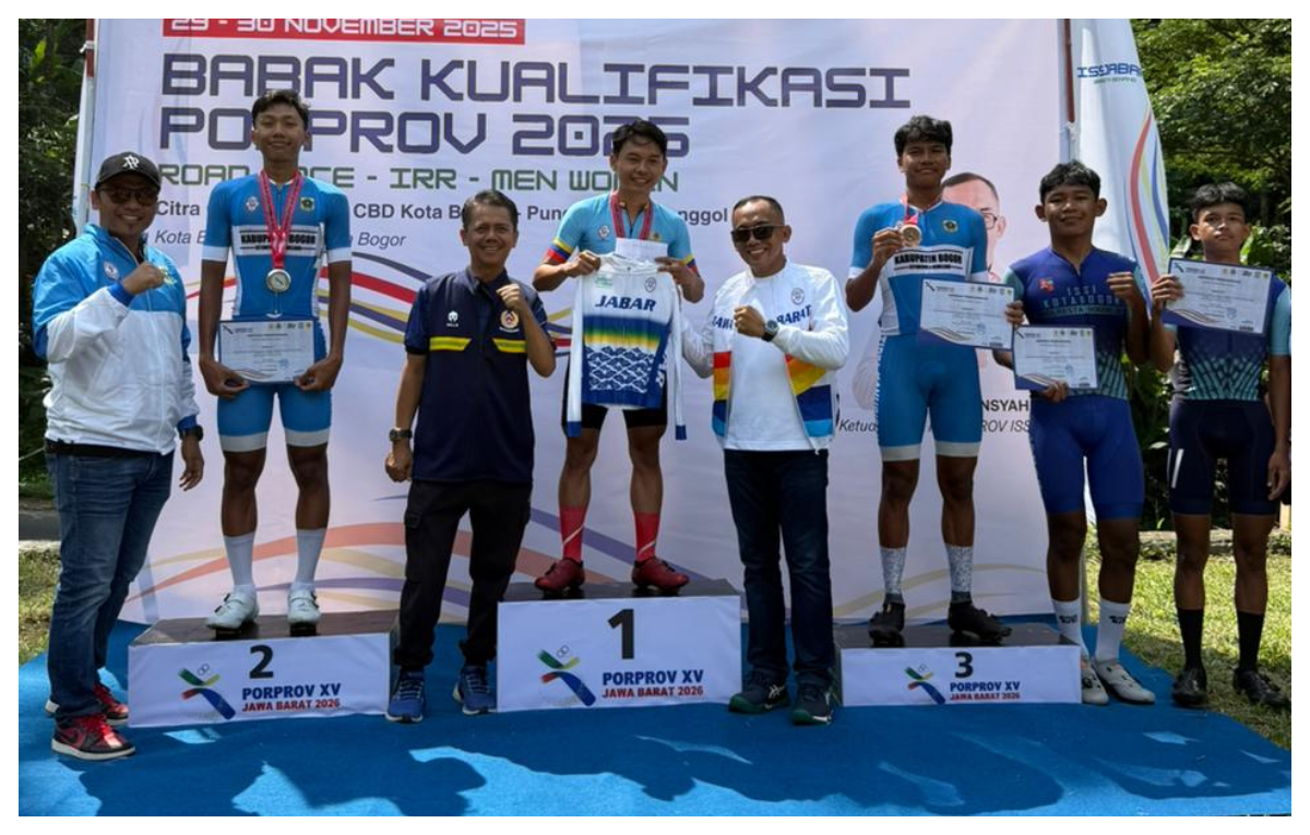 Tim balap sepeda Kabupaten Bogor akan mengikuti pemusatan latihan Pelatcab jangka panjang, untuk persiapan mengikuti Porprov XV Jawa Barat pada 3-19 November 2026.