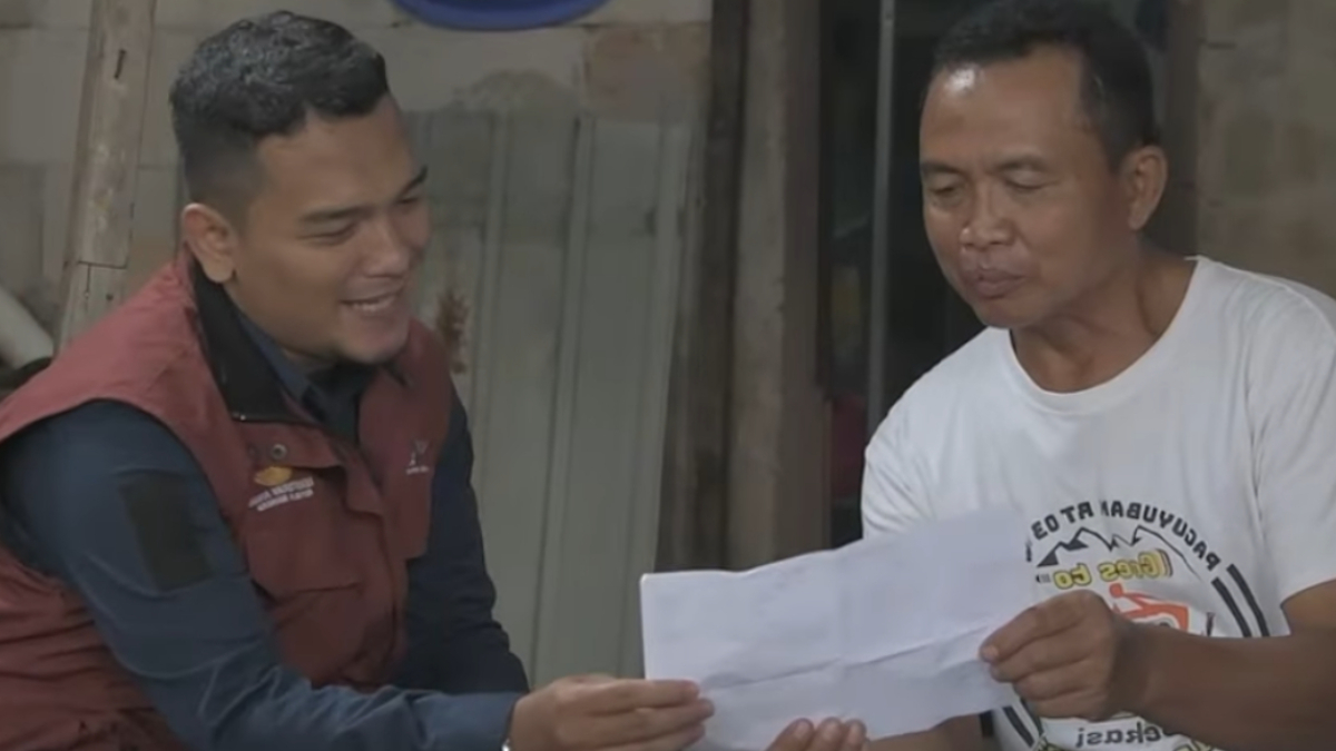 Ilustrasi pendataan KPM bansos BPNT.