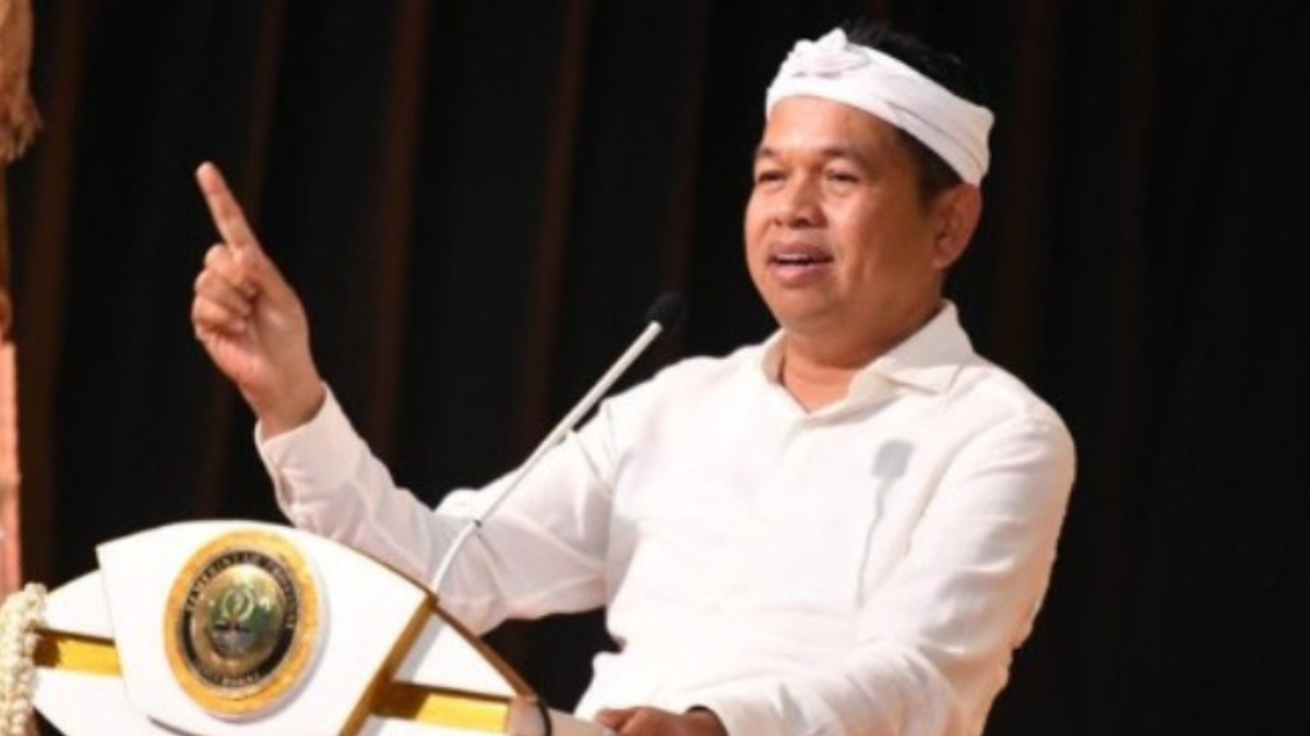 Gubernur Jawa Barat Dedi Mulyadi saat menghadiri sebuah acara beberapa waktu lalu.