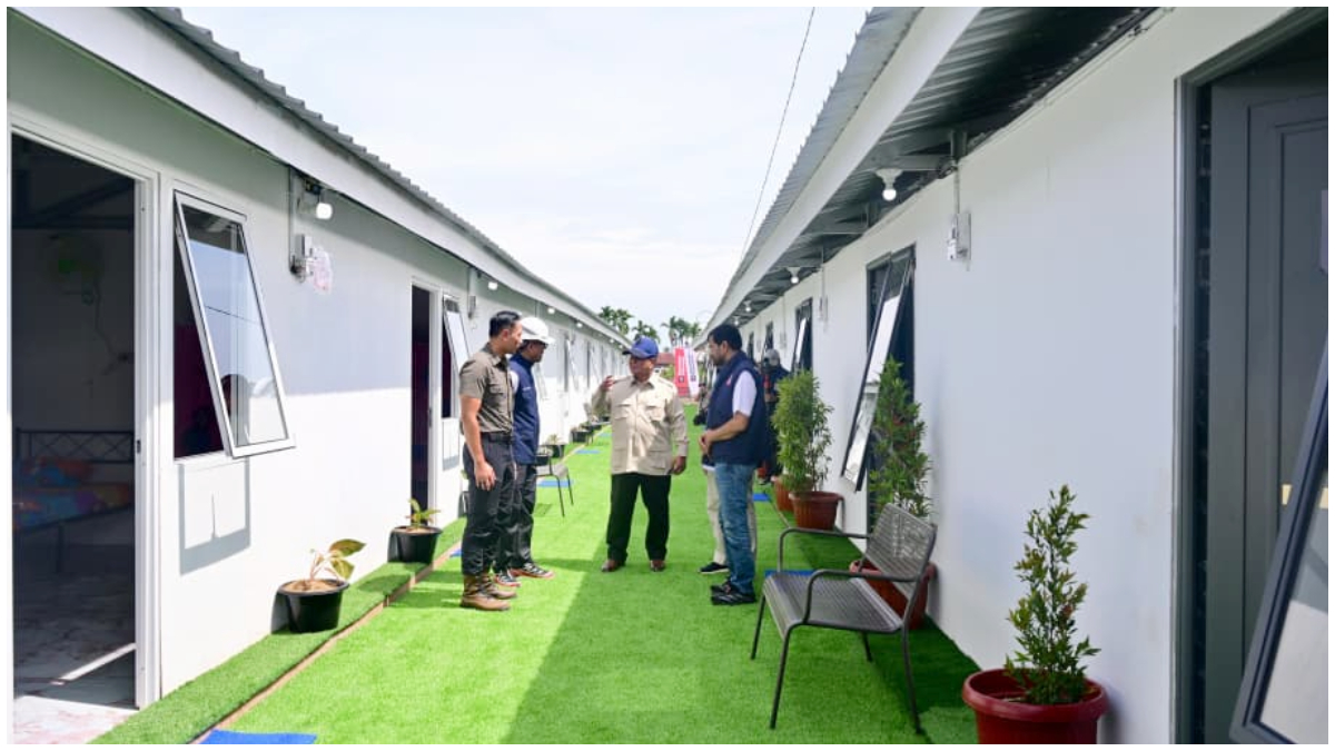BRI turut mendukung pembangunan Rumah Hunian Danantara di Aceh.