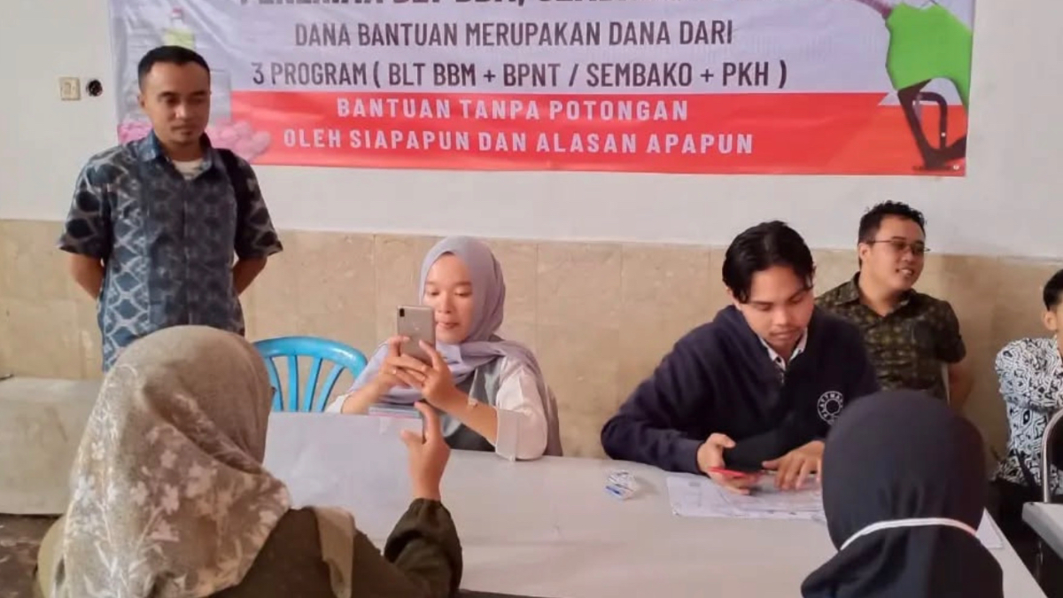 Ilustrasi Penyaluran Bansos