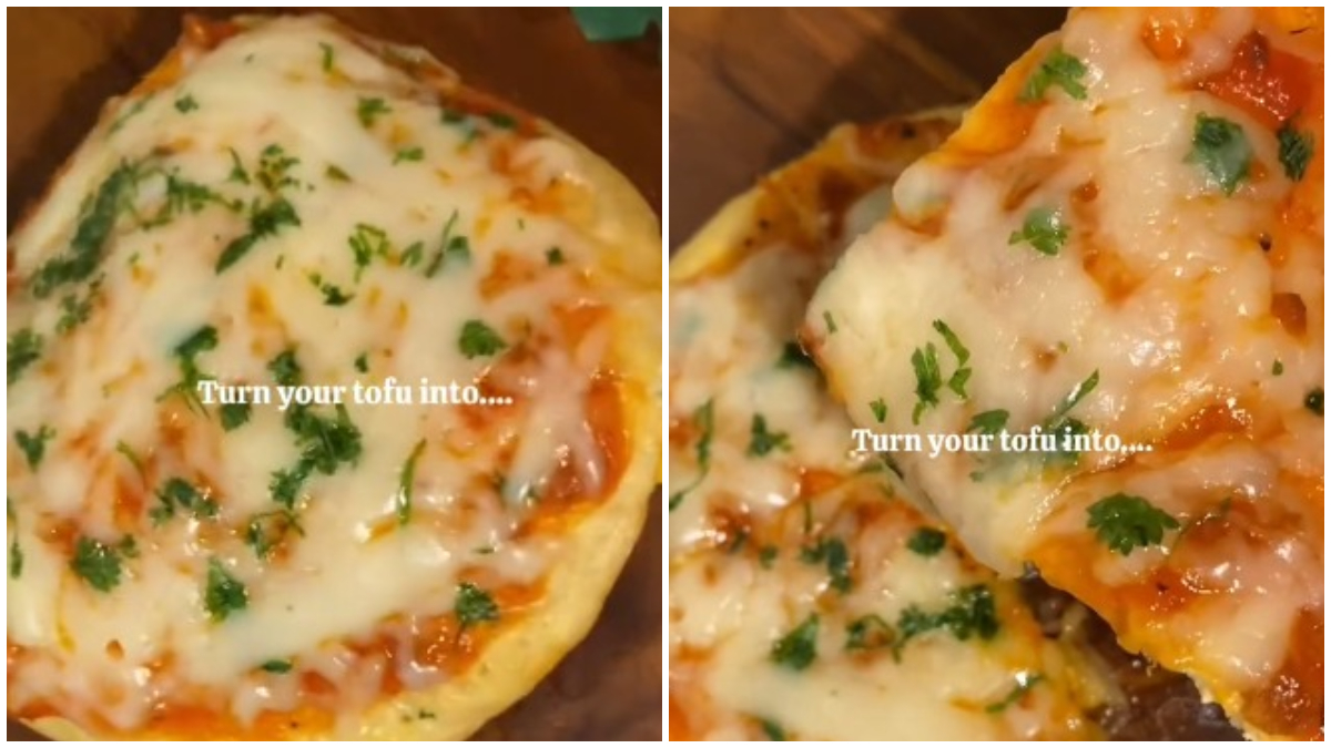 Resep Camilan Rumahan Pizza Tahu dari Instagram @riaa.syukria.