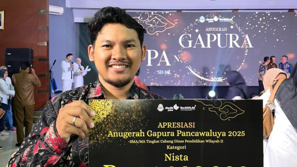 SMAIT BBS Kota Bogor dapat apresiasi di ajang Penganugerahan Gapura Pancawaluya.