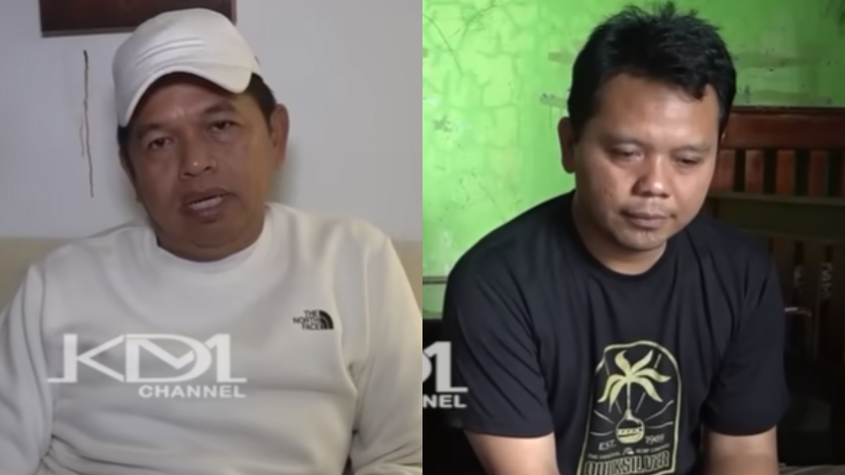 Gubernur Jawa Barat Dedi Mulyadi berbincang dengan pengemudi ojek online (ojol) yang sempat viral menjadi korban begal di Kabupaten Bekasi.