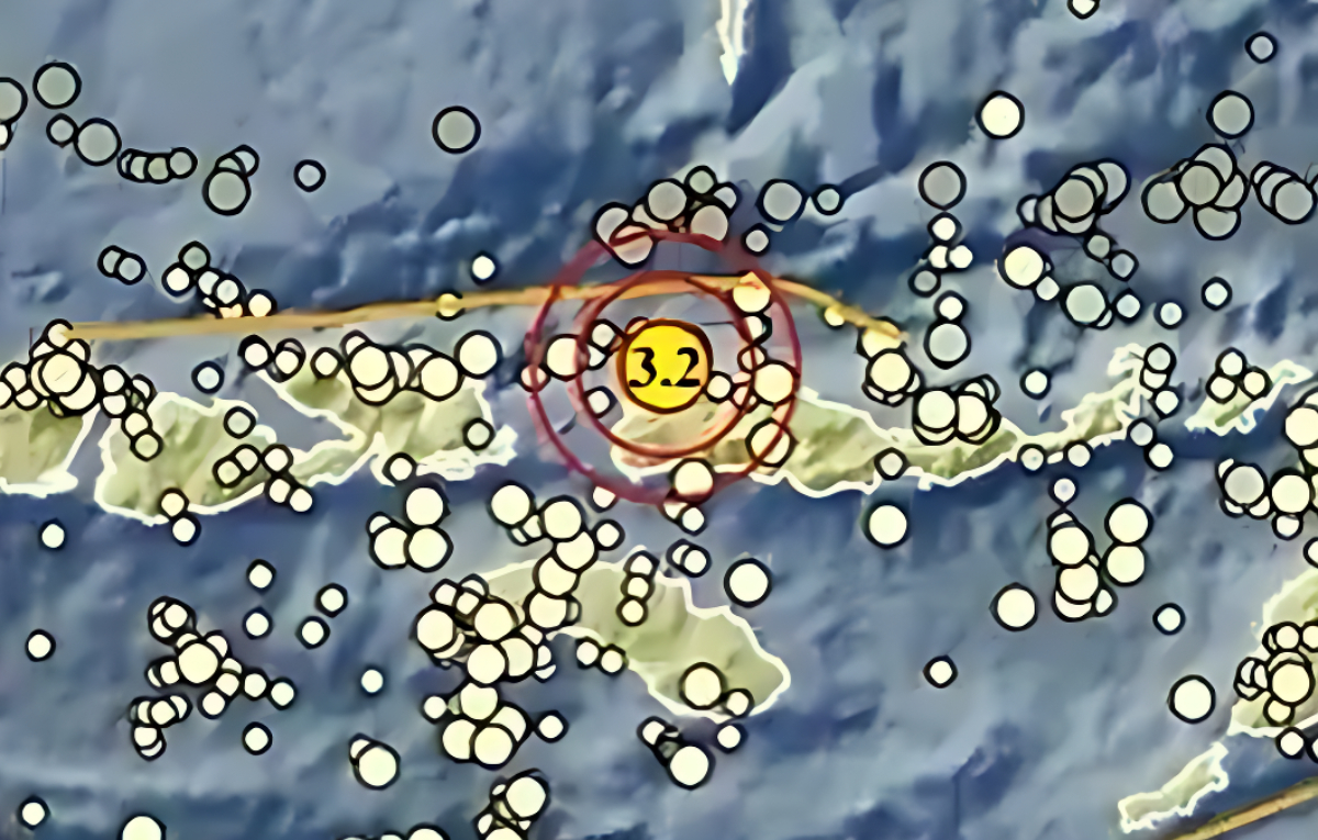 Gempa mengguncang kawasan Labuan Bajo, NTT.