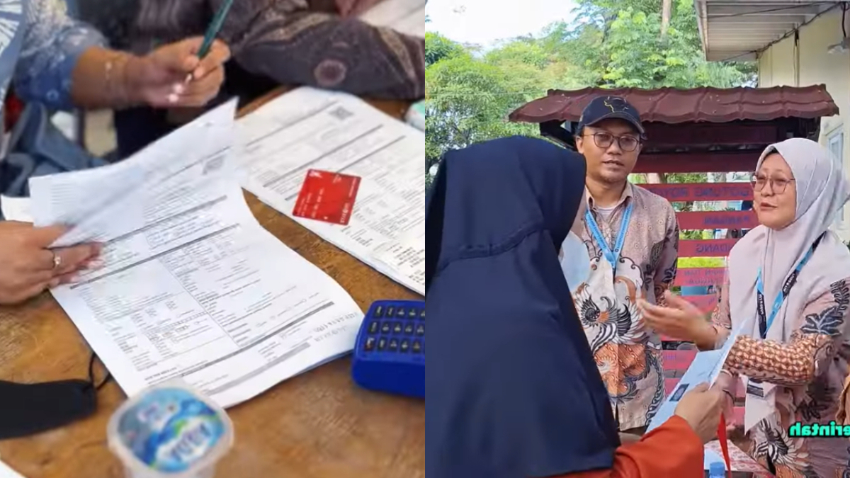 Ilustrasi KPM bansos