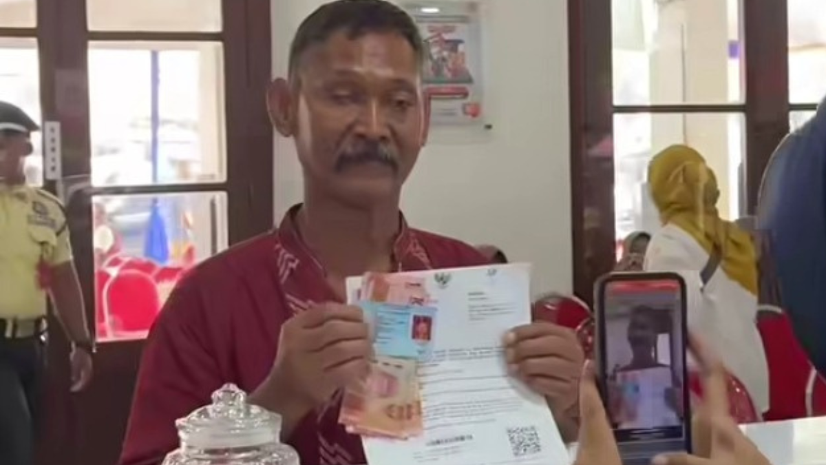Ilustrasi pencairan bansos BPNT tahap 4.