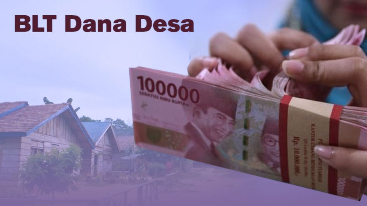 Ilustrasi penyaluran bansos BLT Dana Desa