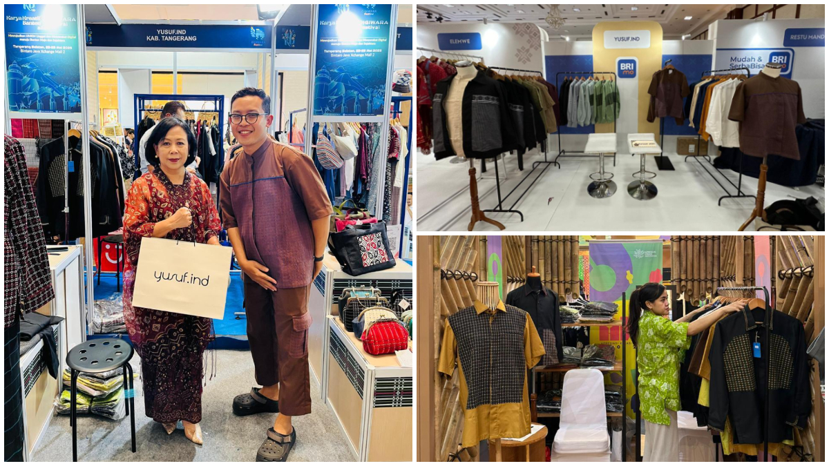 YUSUF.IND, produk UMKM busana muslim yang dimiliki oleh Hendra Mochamad Yusuf.