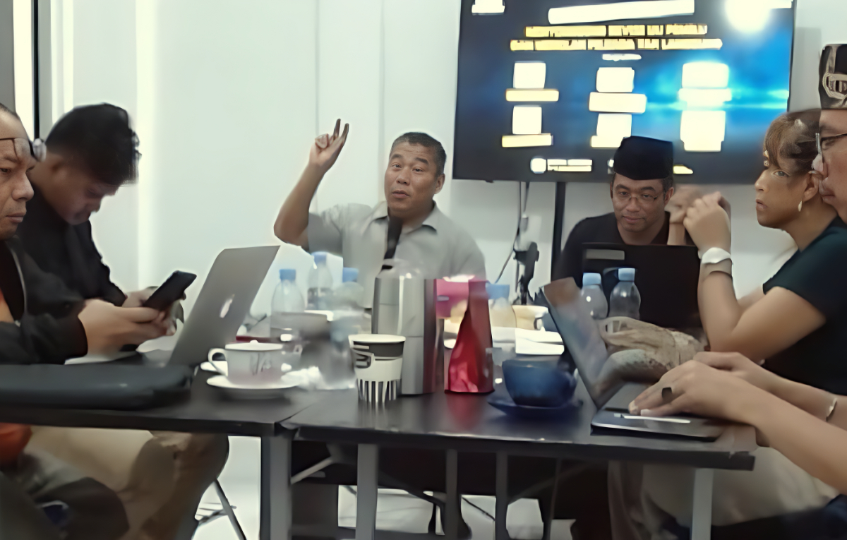 Founder Vinus Indonesia, Yusfitriadi memberikan pandangannya terkait&nbsp;wacana revisi Undang-Undang Pemilu.