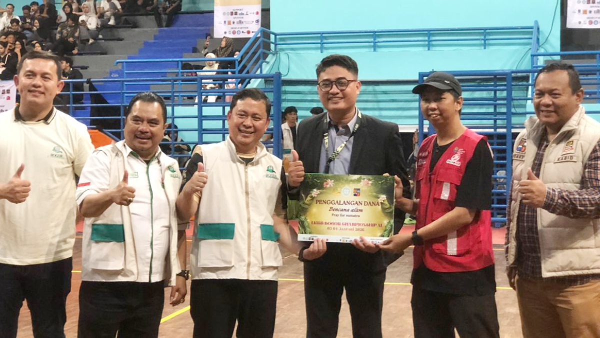 Penutupan LKBB Bogor Championship di GOR Pajajaran, Kota Bogor.