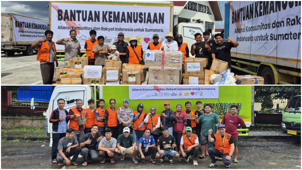 Yayasan PADI dan komunitas Relawan Peduli Bogor Barat mengirim sejumlah bantuan ke para korban bencana banjir bandang ke Sumatera.
