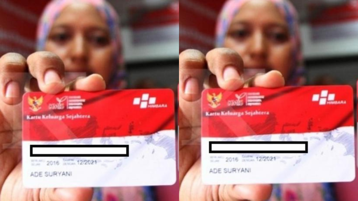 Ilustrasi KPM bansos pemegang KKS lama