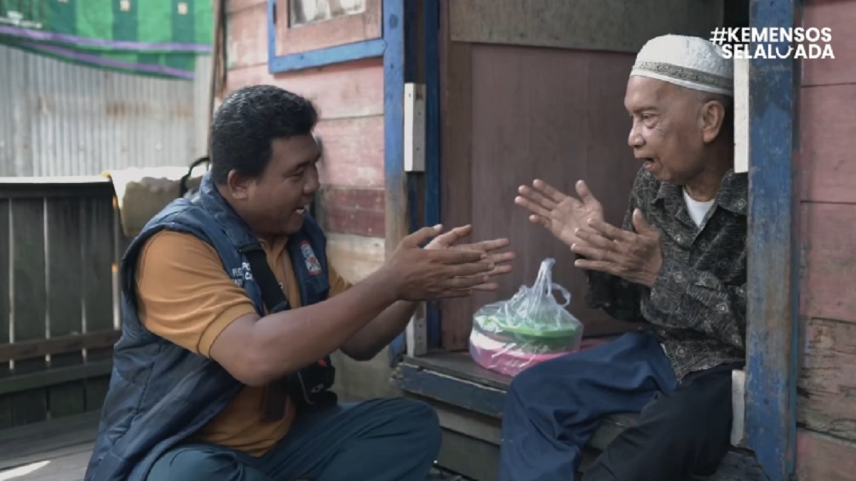 Ilustrasi. KPM bansos penerima BLT Kesra.