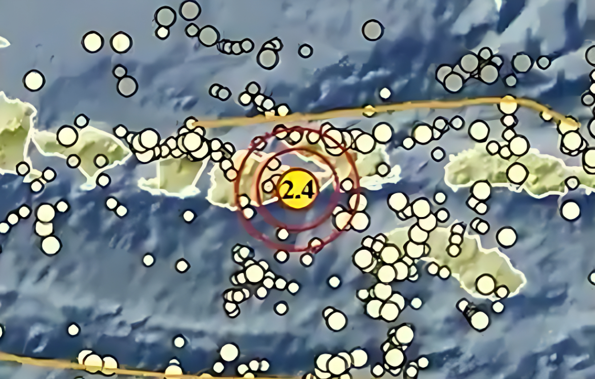 Gempa magnitudo 2,4 guncang Tenggara Sumbawa NTB, Senin  5 Januari 2026.