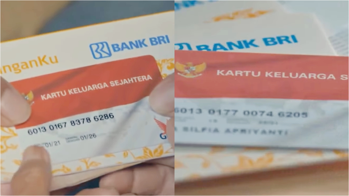 Ilustrasi penyaluran bansos melalui KKS Merah Putih Bank Himbara