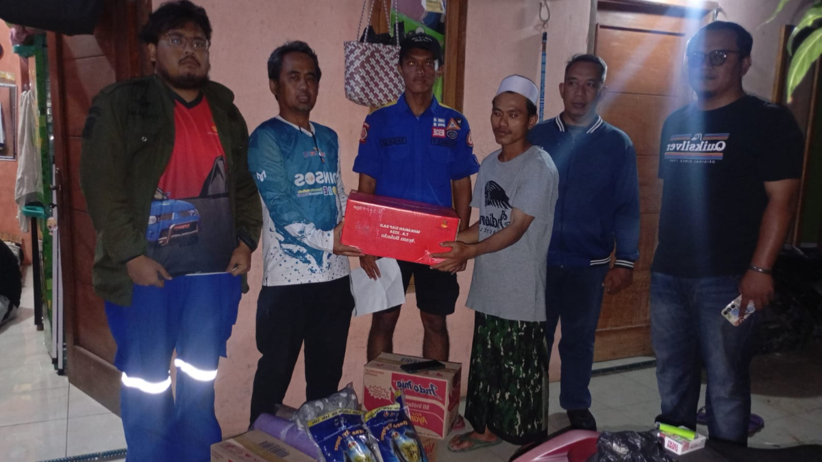 Ilustrasi penyaluran bantuan sosial (bansos)