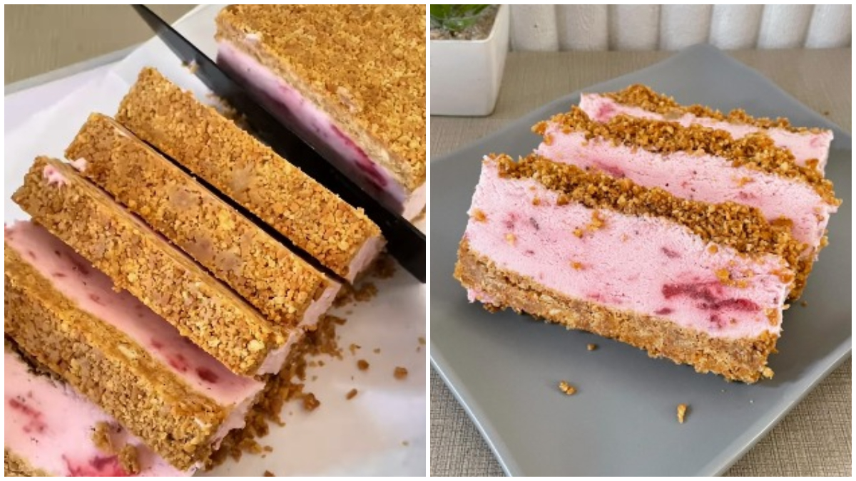 Strawberry Ice Cream Sandwich dari&nbsp;Kreator kuliner Instagram @isti_faisal