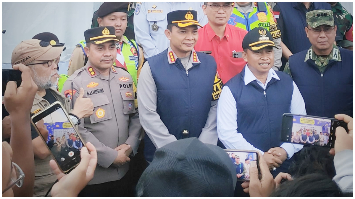 Kapolres Metro Depok Kombes pol Abdul Waras bersama dengan Forkopimda. Pemkot Depok bakal segera mencairkan dana Rp300 juta per RW.