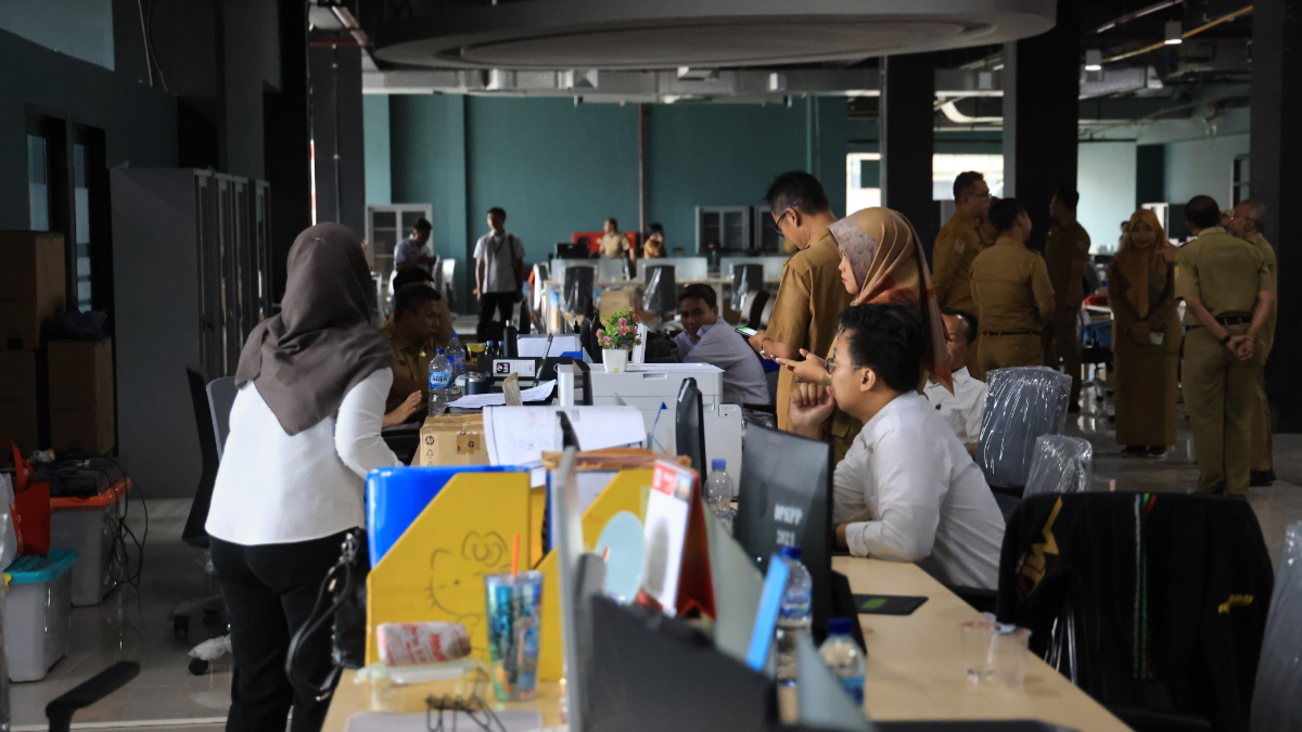 Kantor Dinas Pertanahan dan Tata Ruang (DPTR) Kabupaten Bogor di Vivo Mall.