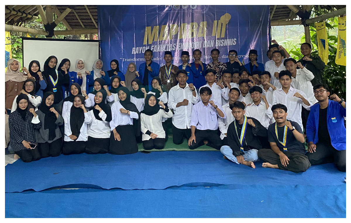 Pelaksanaan Mapaba III PMII Rayon FEB Komisariat Unusia.