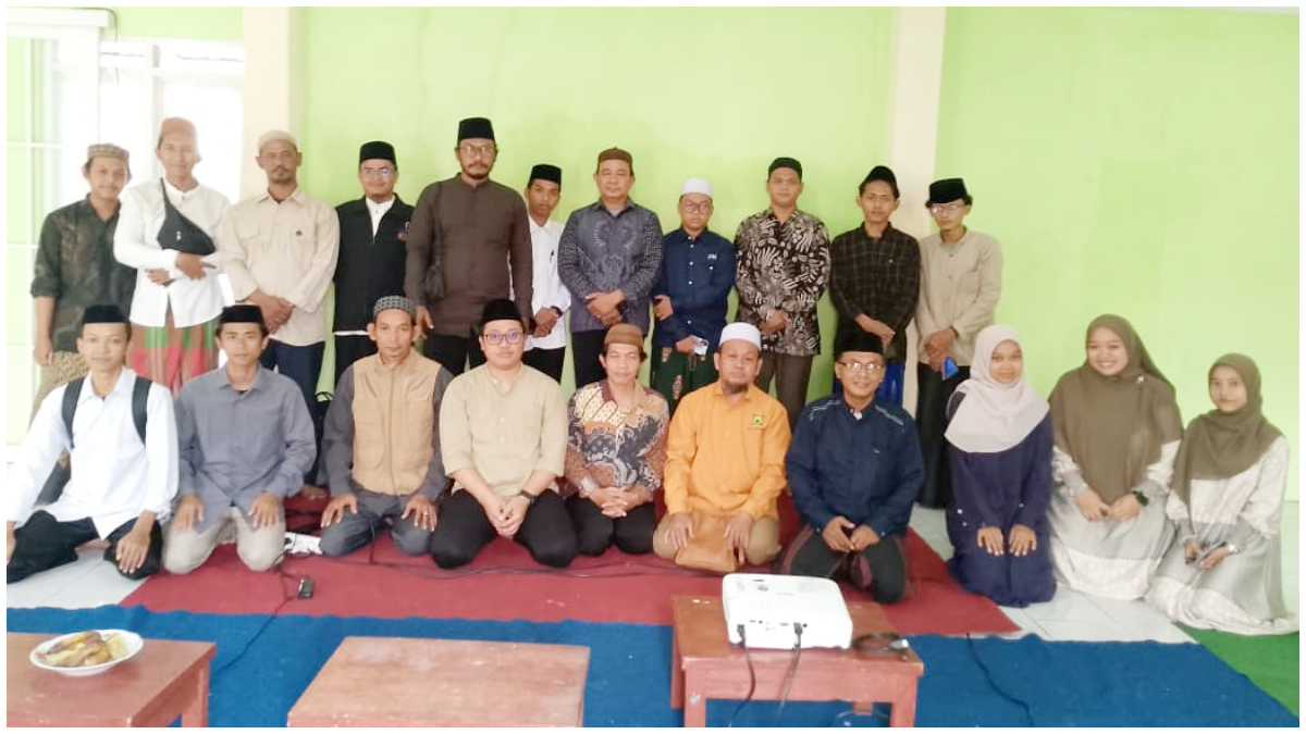 Sejumlah utusan pesantren saat mengikuti sosialisasi tata kelola pesantren terintegrasi.