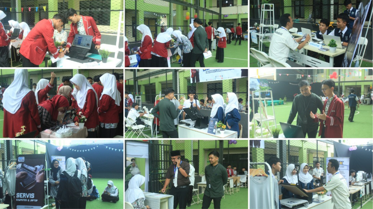 SMK Amaliah 1 Ciawi Bogor gelar karya PKK.