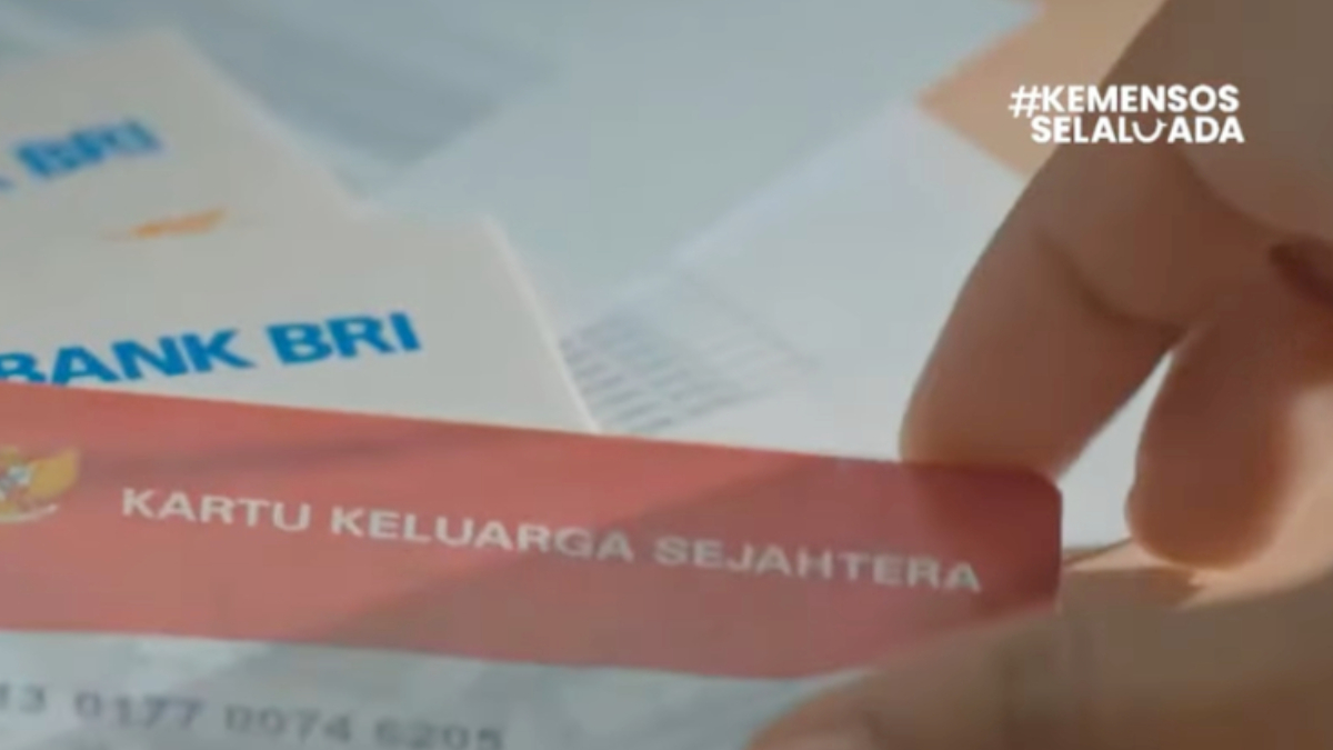 Ilustrasi: Kartu Keluarga Sejahtera (KKS) penerima bantuan sosial (bansos).