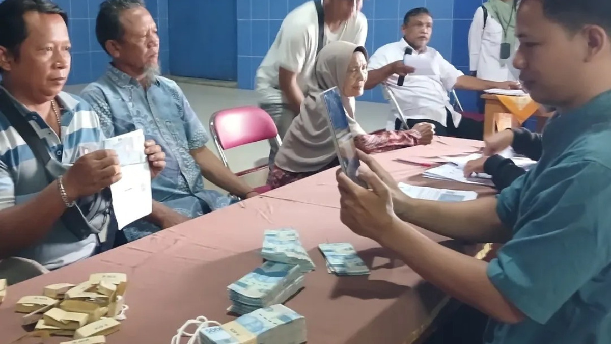 Ilustrasi penyaluran bansos BPNT Tahap 4  susulan