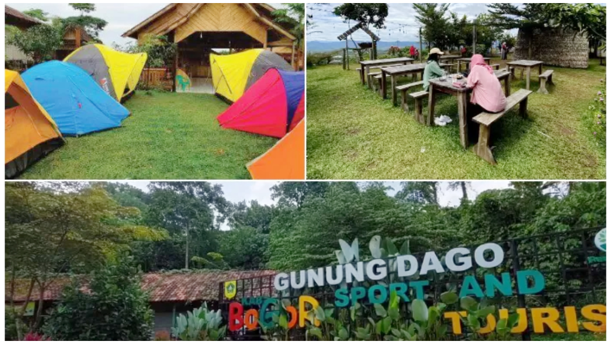 Gunung Dago, salah satu destinasi wisata alam di Parung Panjang, Bogor.