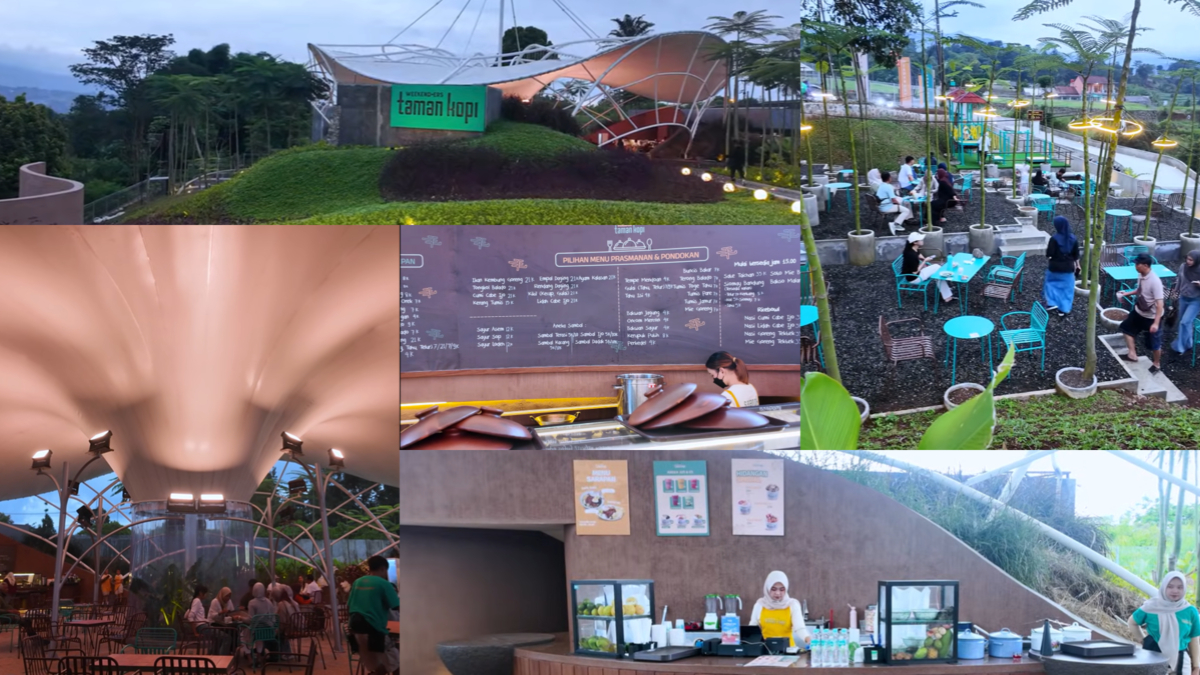 Taman Kopi Weekenders, tempat kulineran&nbsp;baru di kawasan Puncak, Megamendung, Kabupaten Bogor.&nbsp;