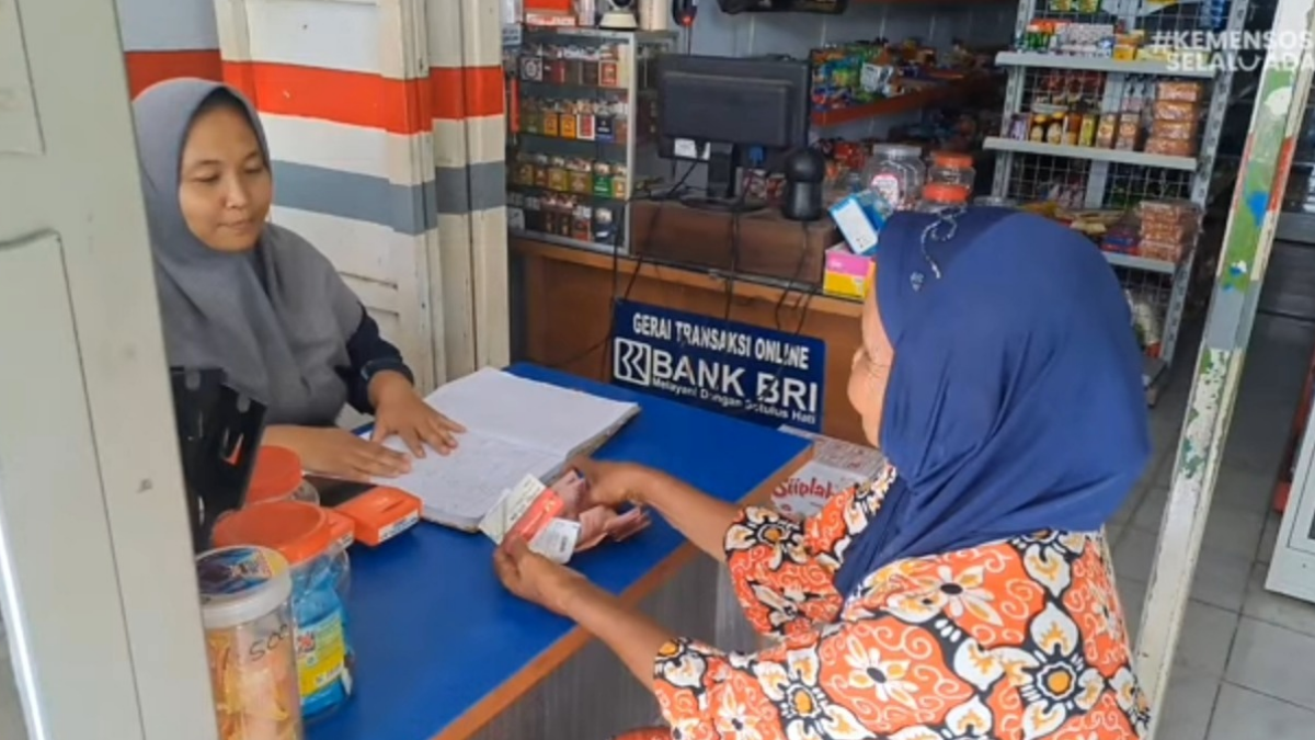 Ilustrasi. Pencairan bansos kepada KPM di Januari 2026.