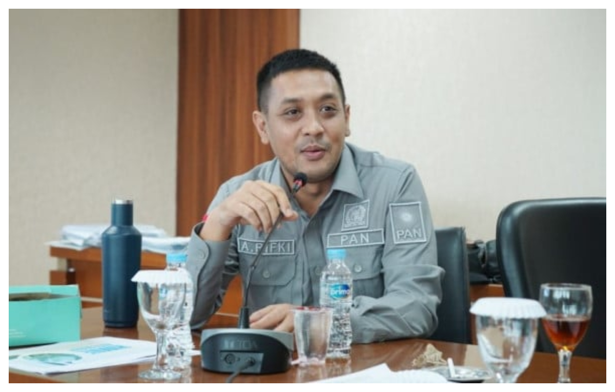 Ketua Komisi II DPRD Kota Bogor, Achmad Rifki Alaydrus.